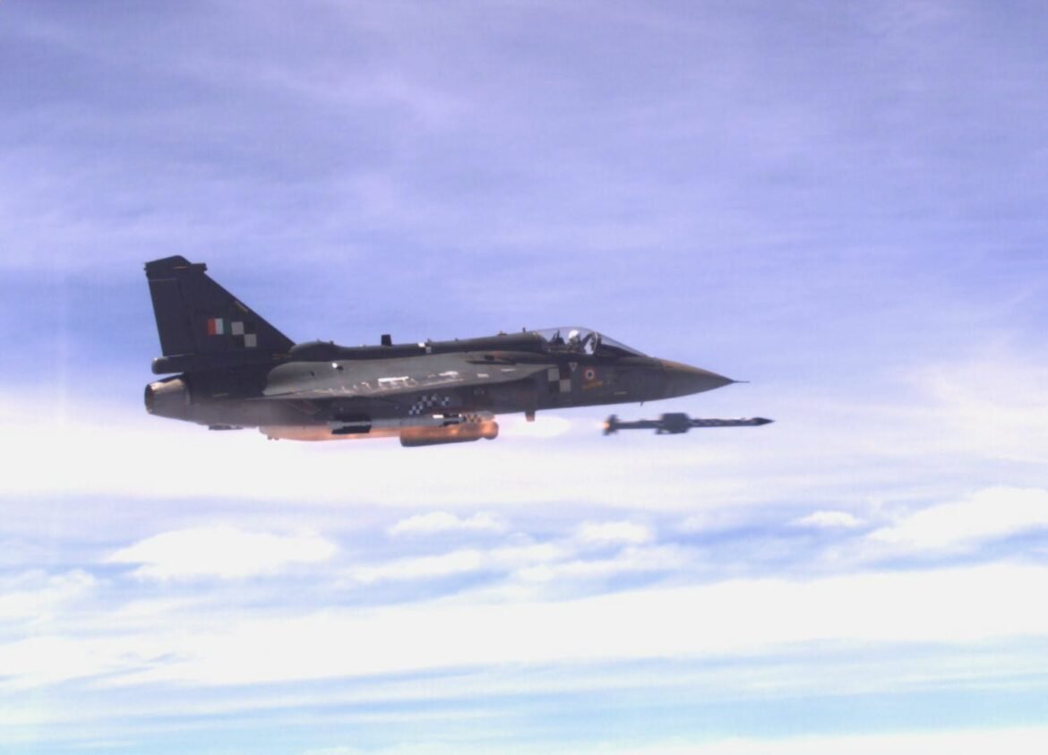 LCA Tejas successfully test-fires indigenous ASTRA Beyond Visual Range air-to-air missile off Goa coast