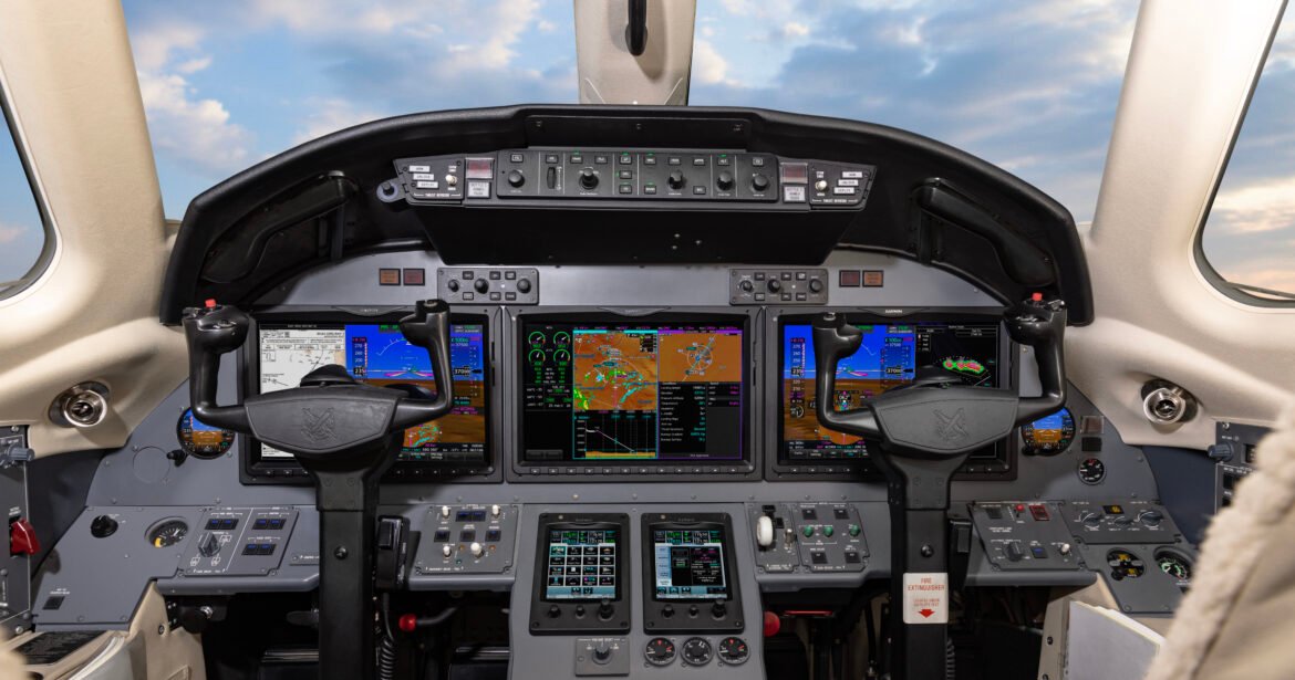 Cessna Citation XLS+ and XLS Gen2 avionics upgrade to Garmin G5000 integrated flight deck will soon be available at Textron Aviation Service Centers