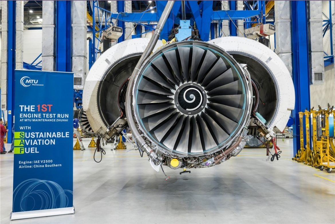 MTU Maintenance Introduces SAF Testing at its Facility in Zhuhai